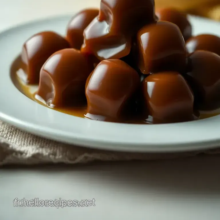 Bonbons Caramels de Mamie presentation