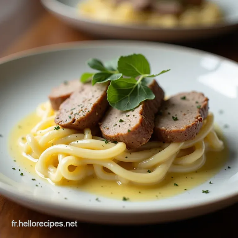 Boudin Blanc au Roquefort Un Délice Fromagé