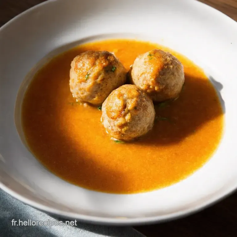 Boulettes de Cabillaud à la Sauce Citronnée
