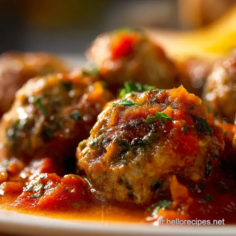 Boulettes de sardines en sauce tomate Les Perles de la Méditerranée à la Provençale