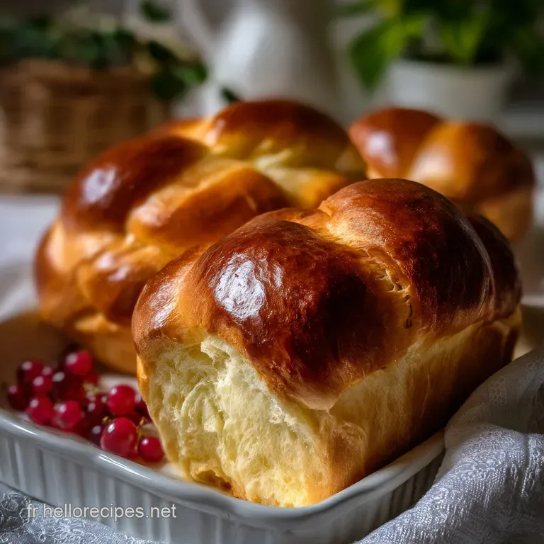 Recette Pour Pr&eacute;parer Une D&eacute;licieuse Brioche Maison