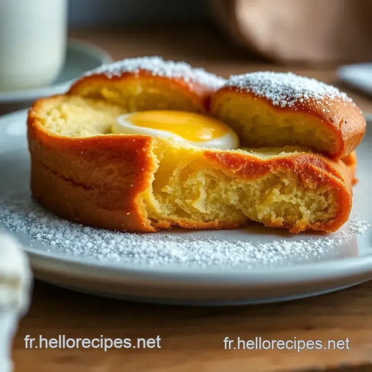 Brioche Perdue Magnifique: De Pain Rassis à Sensation du Brunch! presentation