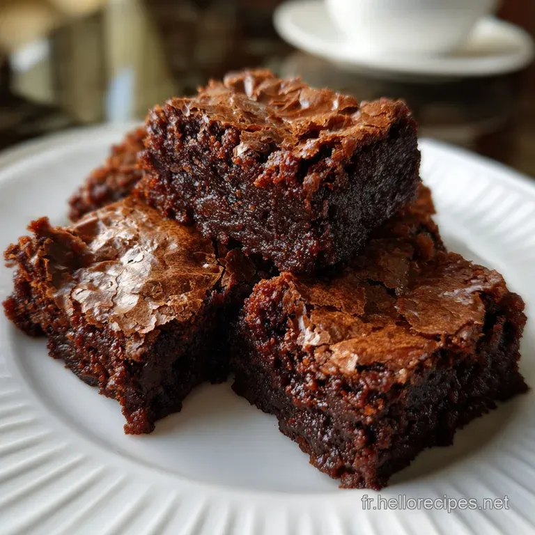 Brownies Au Chocolat : La Recette Ultime Et Fondante presentation