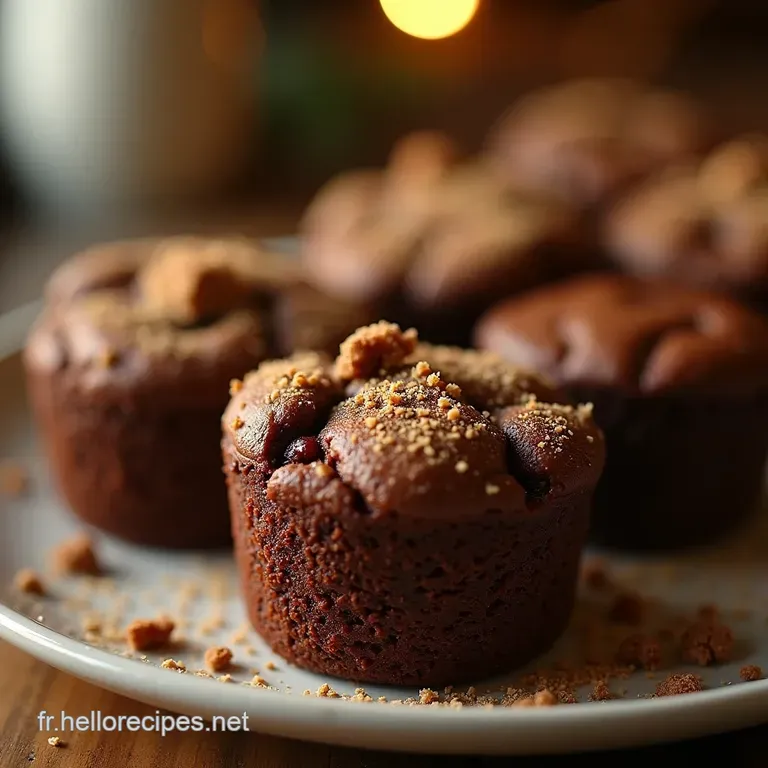 Les Fudgy Brownies de GrandMère Moelleux Chocolatés et Sans Stress presentation