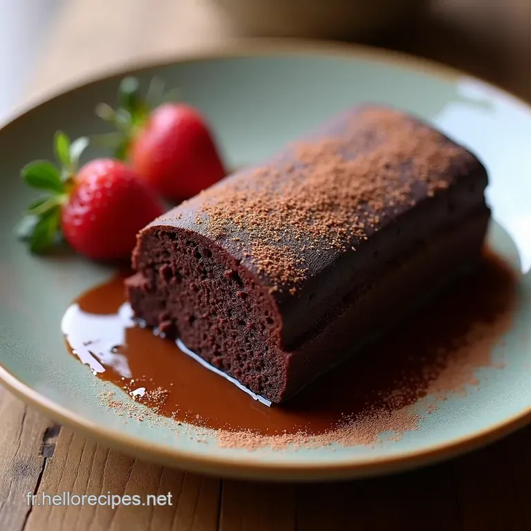 Bûche au Chocolat Rapide Roulé Facile au Mascarpone