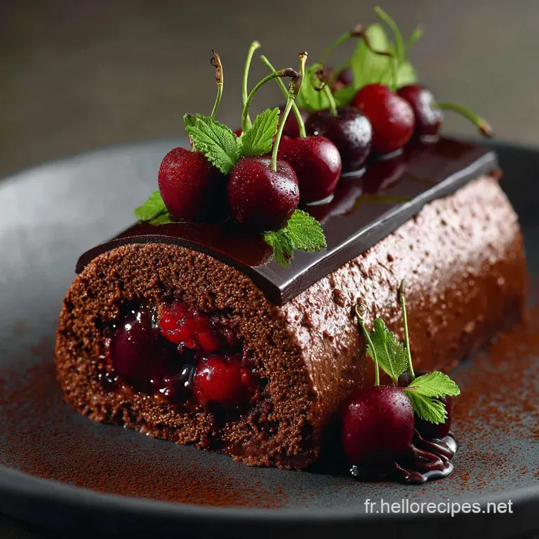 La B&ucirc;che For&ecirc;tnoire L&eacute;l&eacute;gance Classique Des F&ecirc;tes presentation