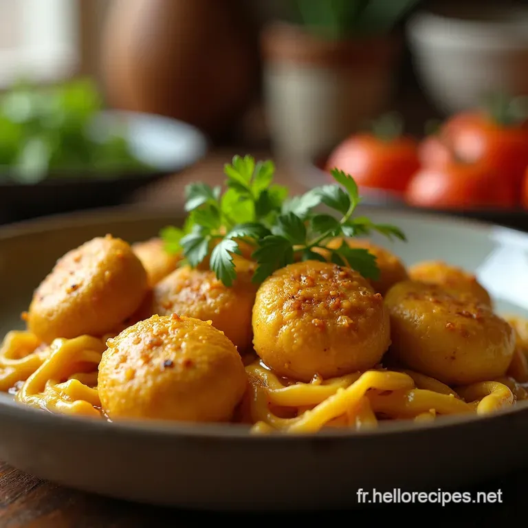 Bulots Au Curry Et &Agrave; Lestragon presentation