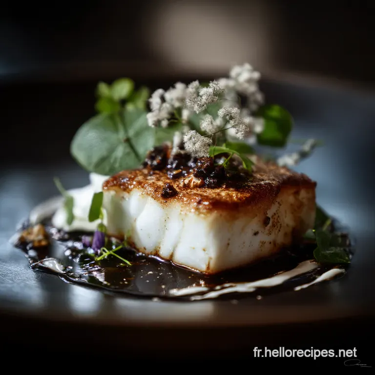 Cabillaud Doré à la Poêle Sauce Citronnée