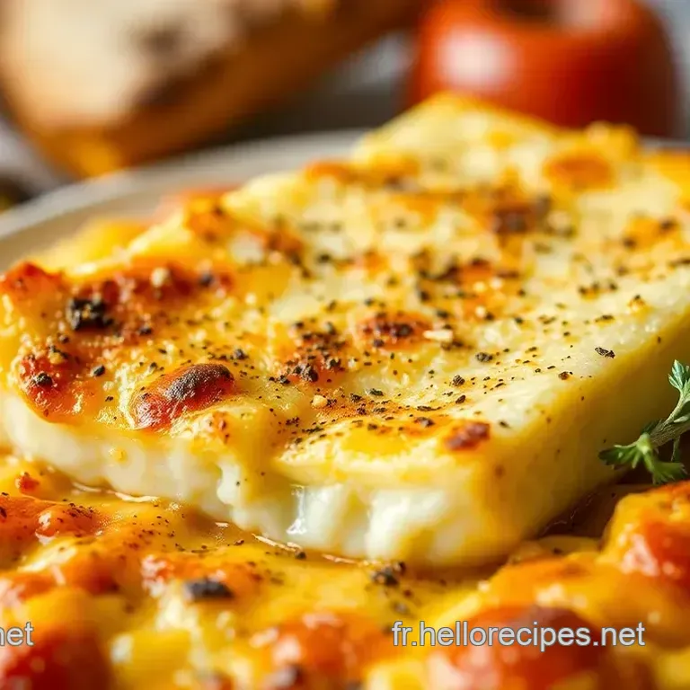 Cabillaud Gratiné au Four à la Dijonnaise