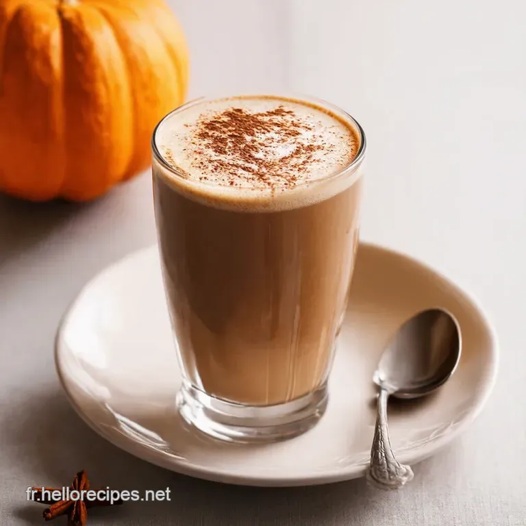 Café au Potiron Épicé Maison Le PSL à la Française