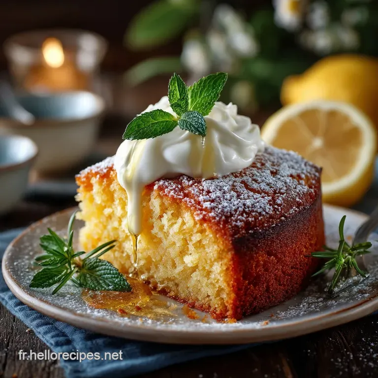 Recette Cake au Citron Ultime Le Secret du Moelleux Siropé Inégalé