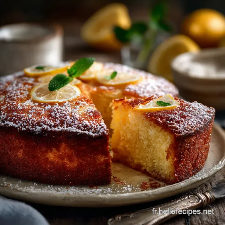 Cake au mascarpone : Le R&ecirc;ve Italien g&acirc;teau ultra-moelleux au citron