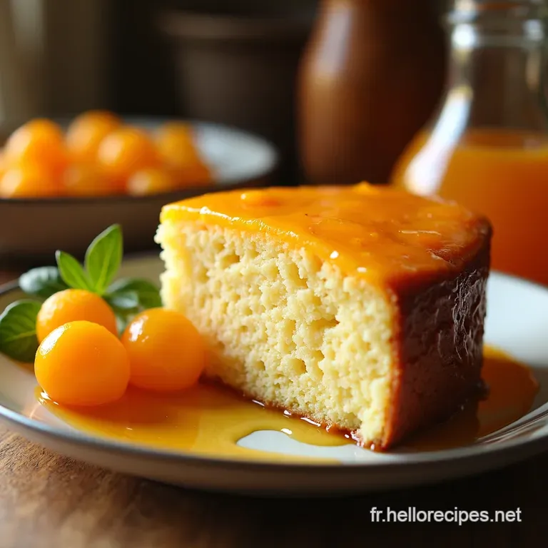 Cake Au Yaourt Aux Abricots Douceur D&eacute;t&eacute; presentation