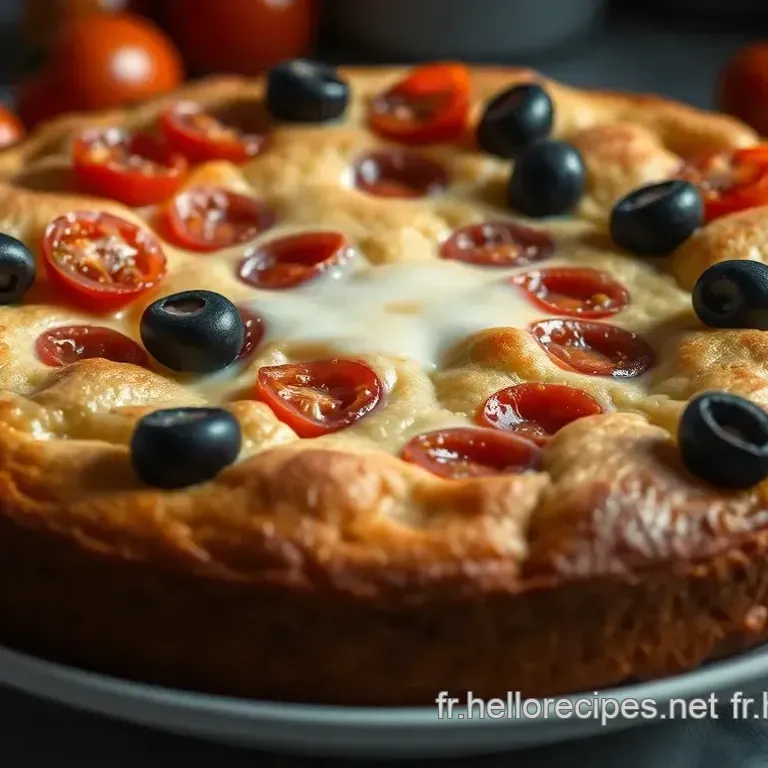Découvrez notre cake aux tomates séchées et olives : un classique méditerranéen !