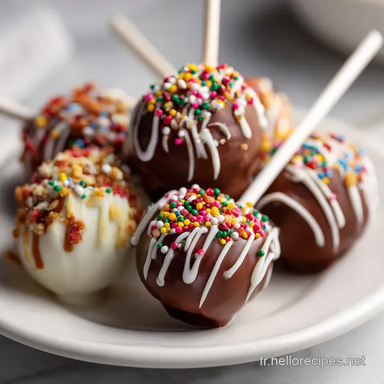Cake Pops : La Recette Facile Et Gourmande Du Chef presentation