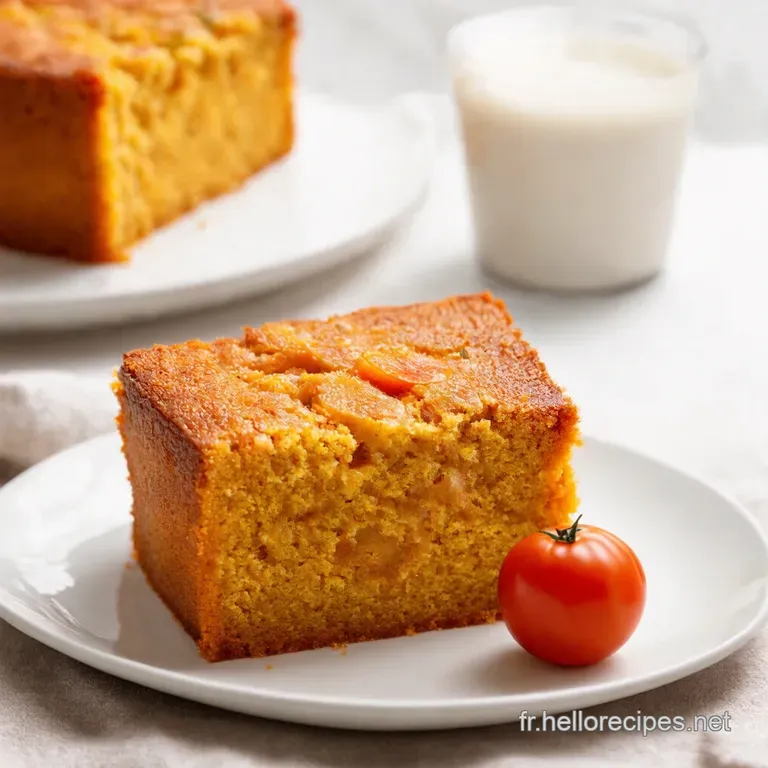 Cake Salé Soleil Provençal Tomates Séchées Feta et Thym