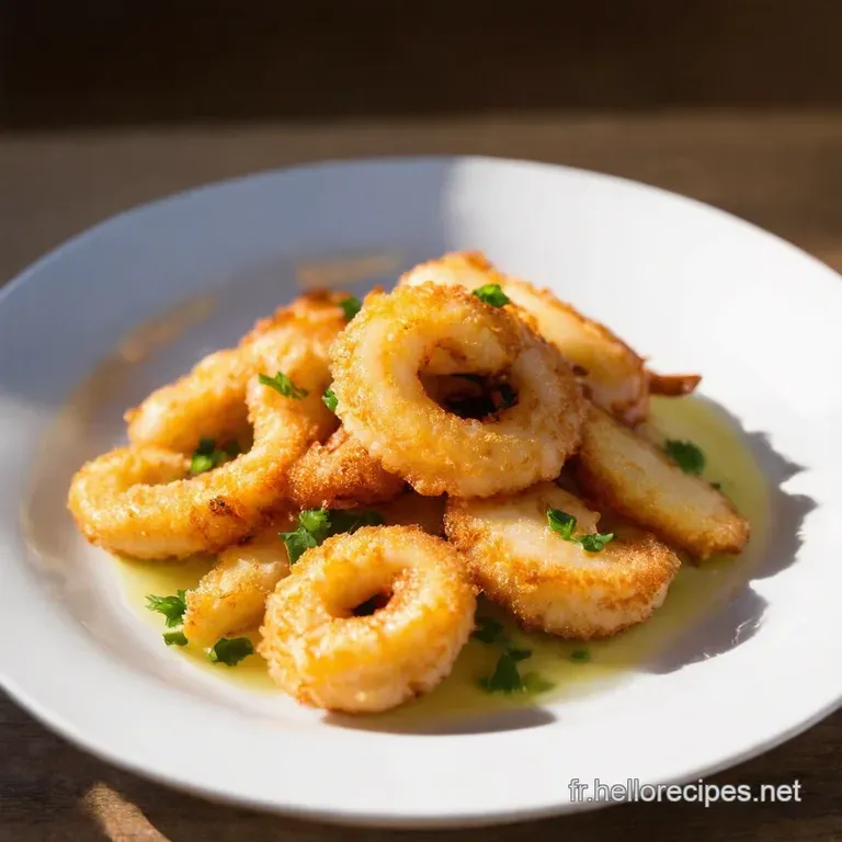 Calamars Frits Croustillants à la Provençale