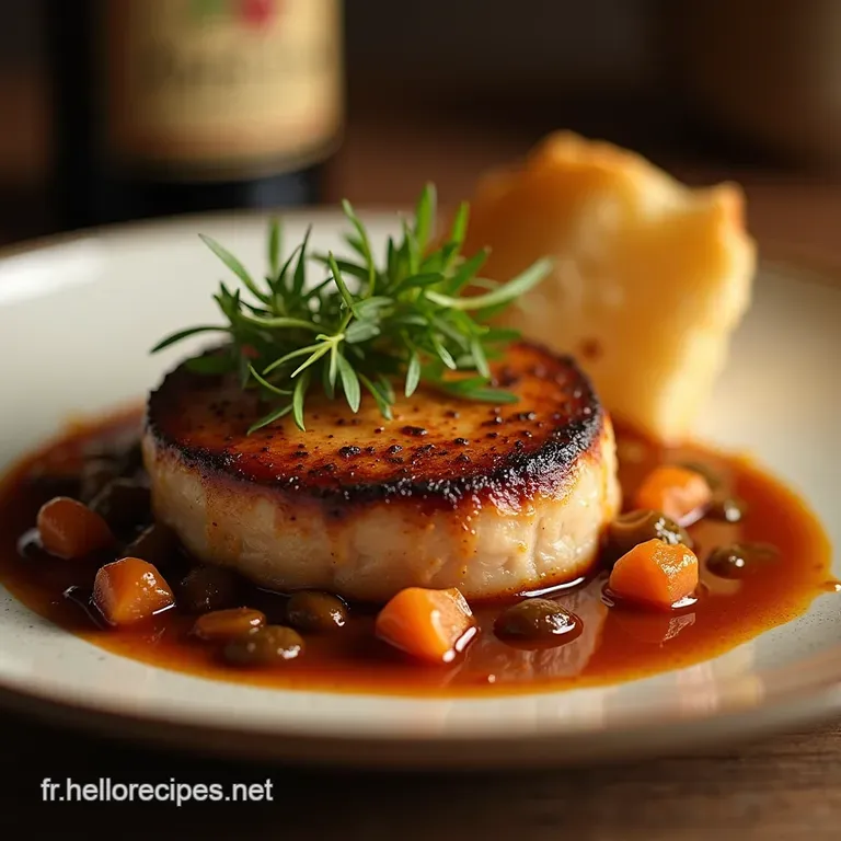 Carbonade Flamande Comme LàBas Bœuf Fondant à la Bière Brune et Pain dÉpices presentation
