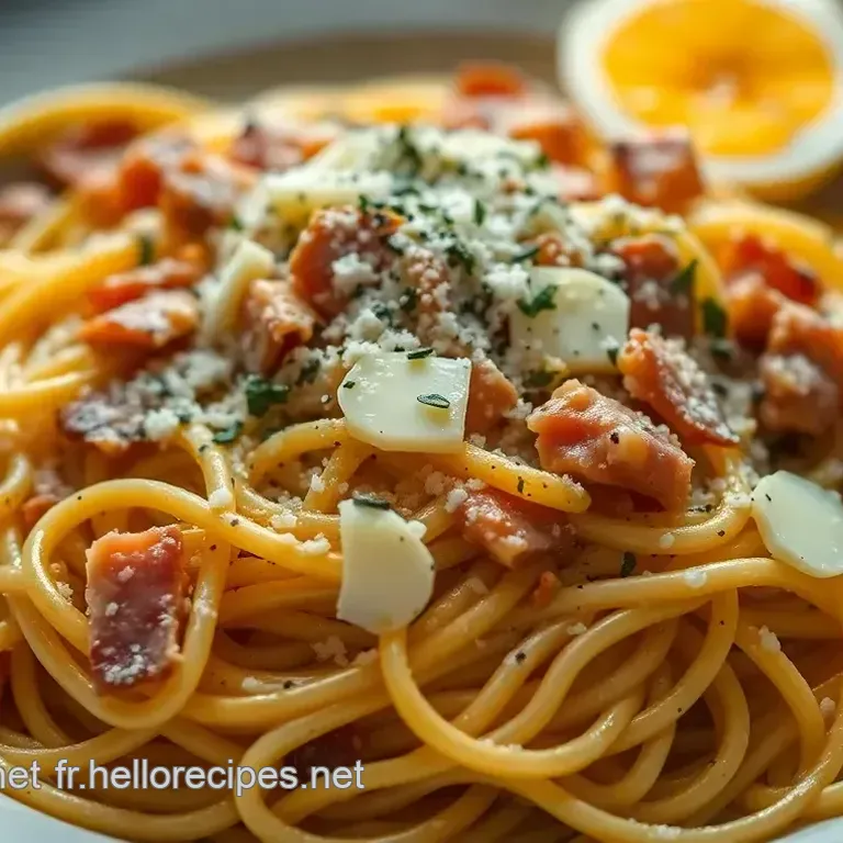 Carbonara Authentique Recette: Le Secret Italien Ultime!