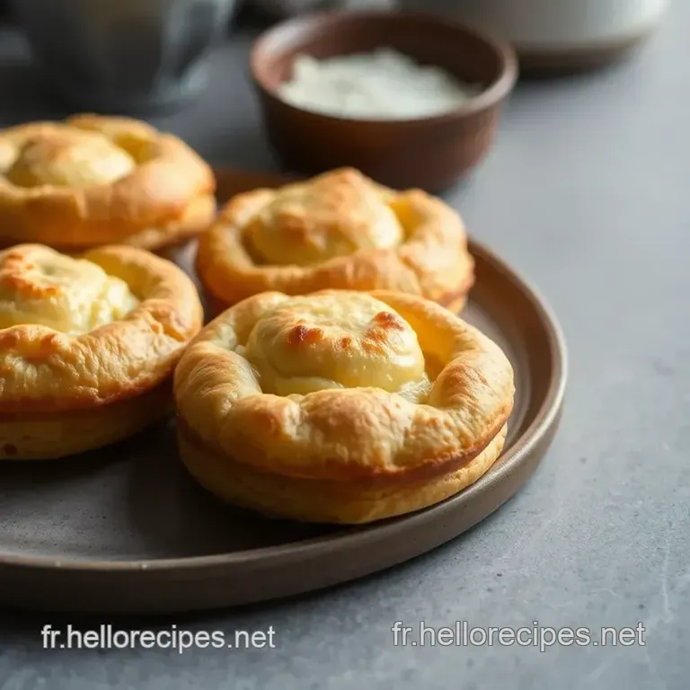 Cheese Gougères - Bite-Sized Savory Choux Puffs presentation