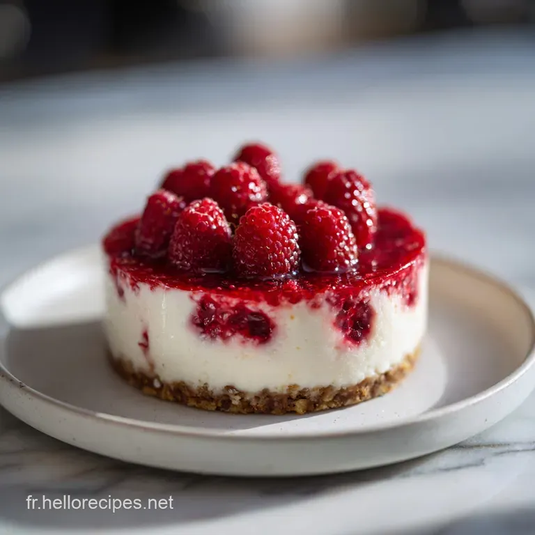 Cheesecake Valentine &agrave; la Framboise