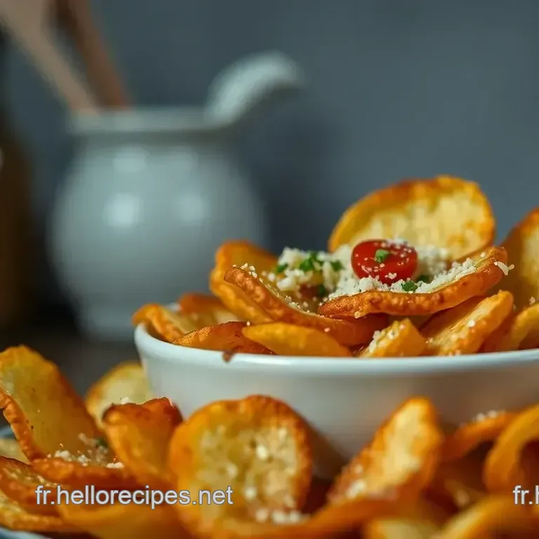 Chips au Fromage: Un Délice Croustillant et Savoureux à la Maison