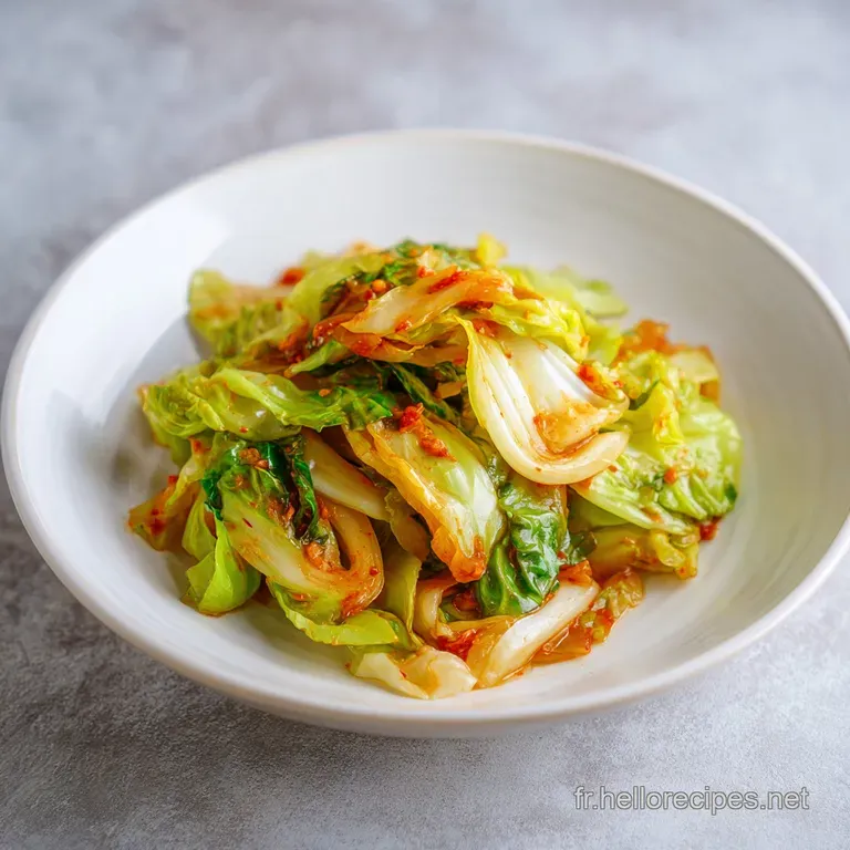 Chou Chinois Saut&eacute; au Wok : Le Secret d un Croquant Parfum&eacute;