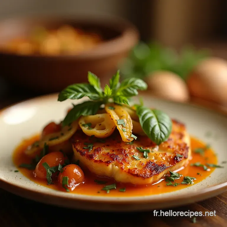 Chou Farci V&eacute;g&eacute;tarien Fa&ccedil;on Grandm&egrave;re Au St M&ocirc;ret Et Poireaux presentation
