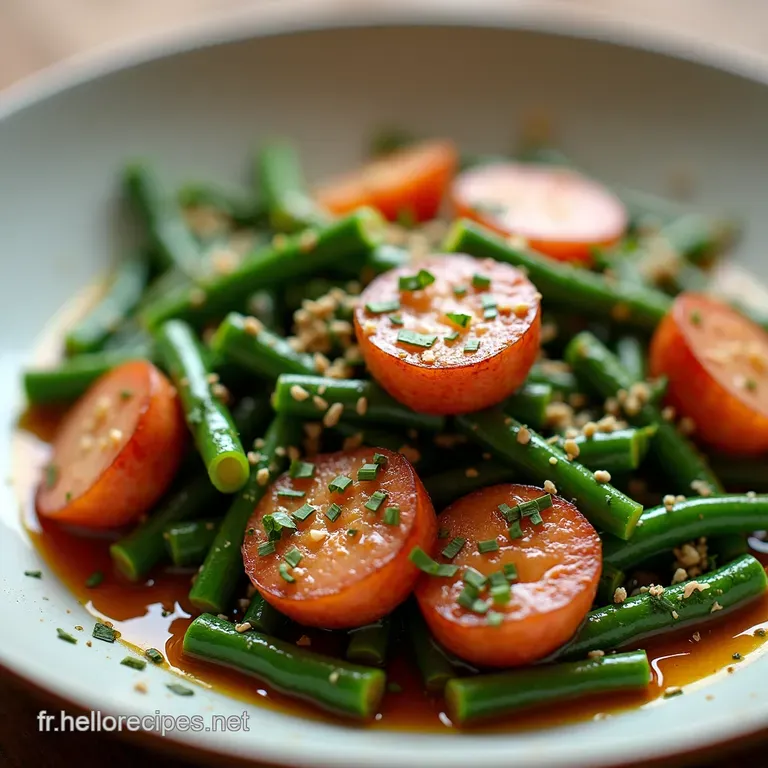 Chou Vert Brais&eacute; aux Saucisses Un Classique R&eacute;confortant