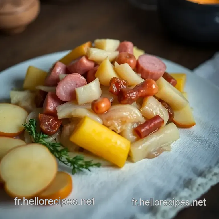 Choucroute Crue: La Fraîcheur de l' Alsace presentation