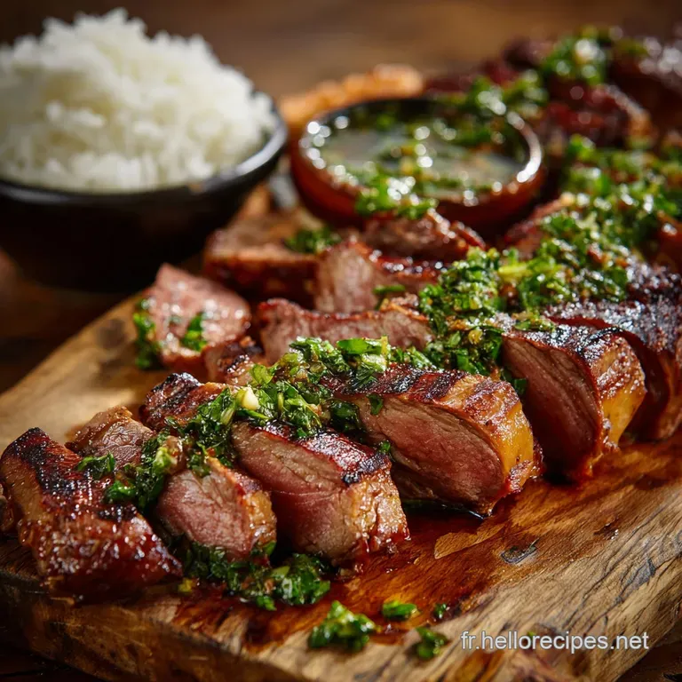 Churrasco br&eacute;silien La Picanha authentique le secret du barbecue r&eacute;ussi
