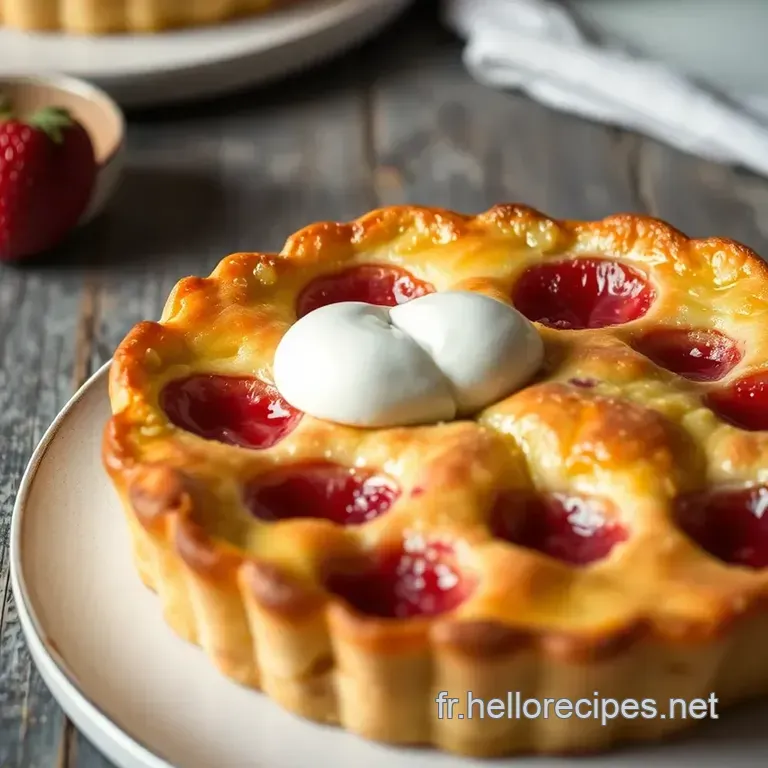 Clafoutis Cerise Facile: Un Goût d&#039 Été Simplissime presentation