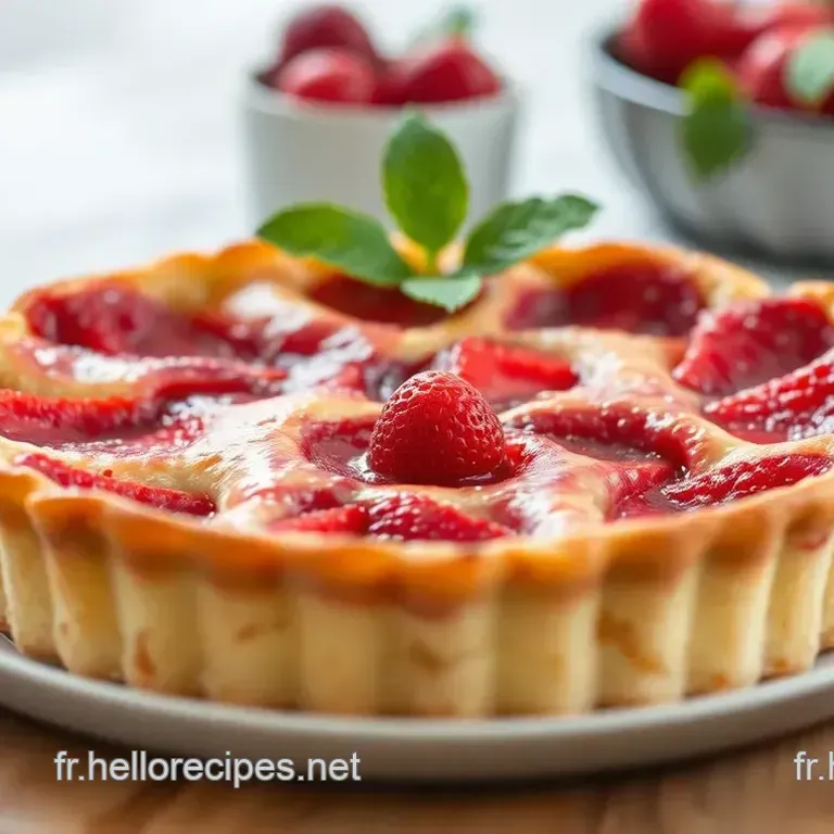 Clafoutis Cerise Facile: Mon Secret pour un Goût d&#039 Été!