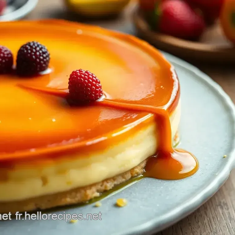 Classic French Flan Tarte (Flan Pâtissier)