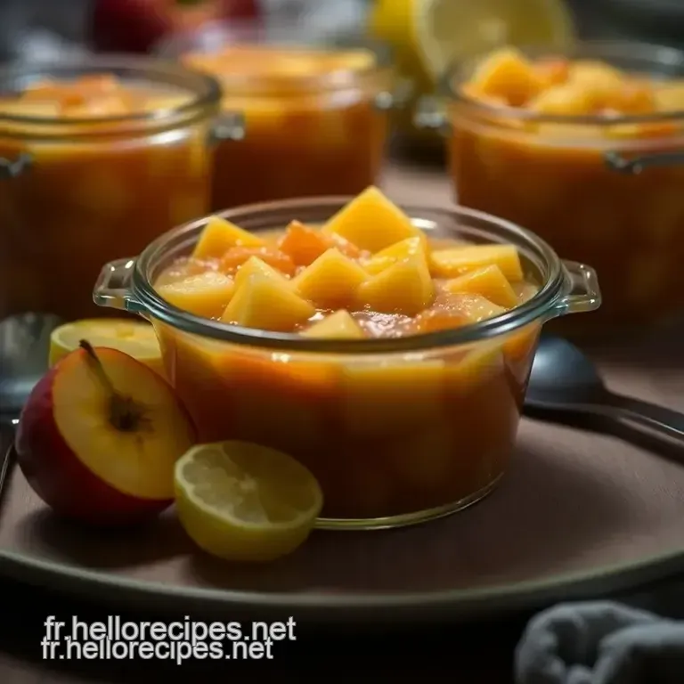 Compote Maison : Conservez la Douceur des Fruits Toute l' Année presentation