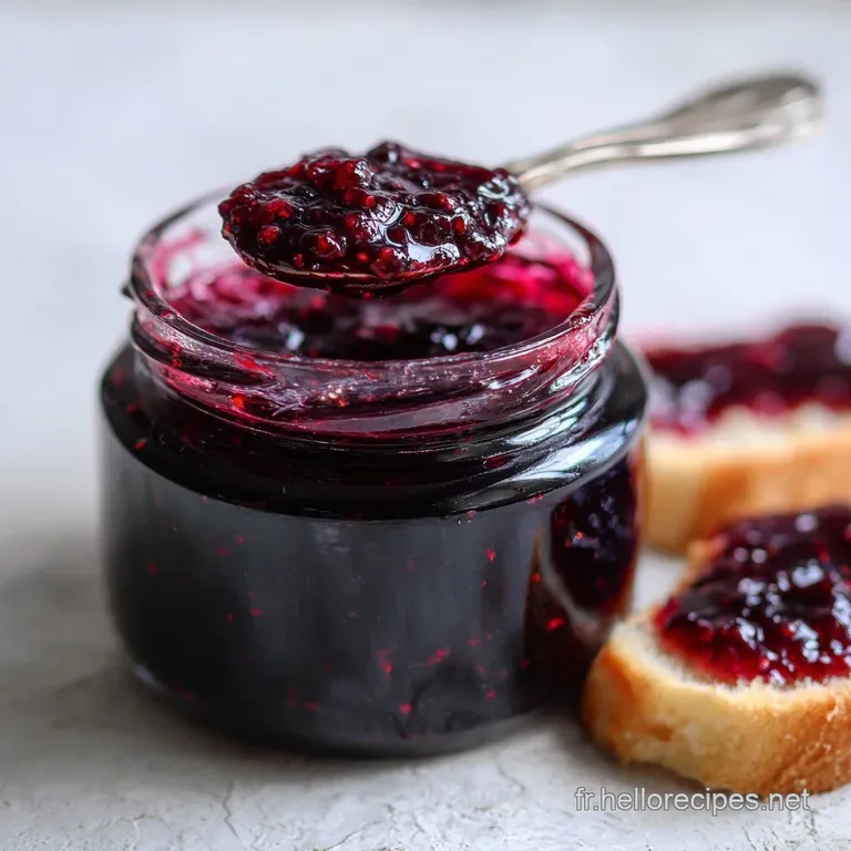 Confiture de Cassis Traditionnelle