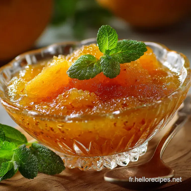 Confiture De Melon Charentais &Agrave; La Vanille : Le Secret Dune G&eacute;lification Parfaite presentation