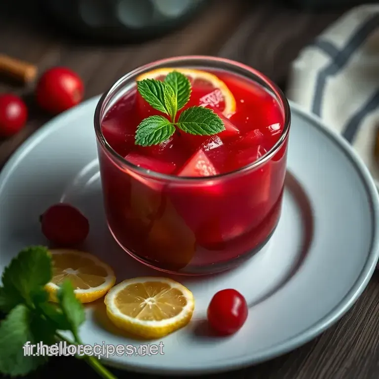 Confiture de Rhubarbe : Douceur Printanière presentation