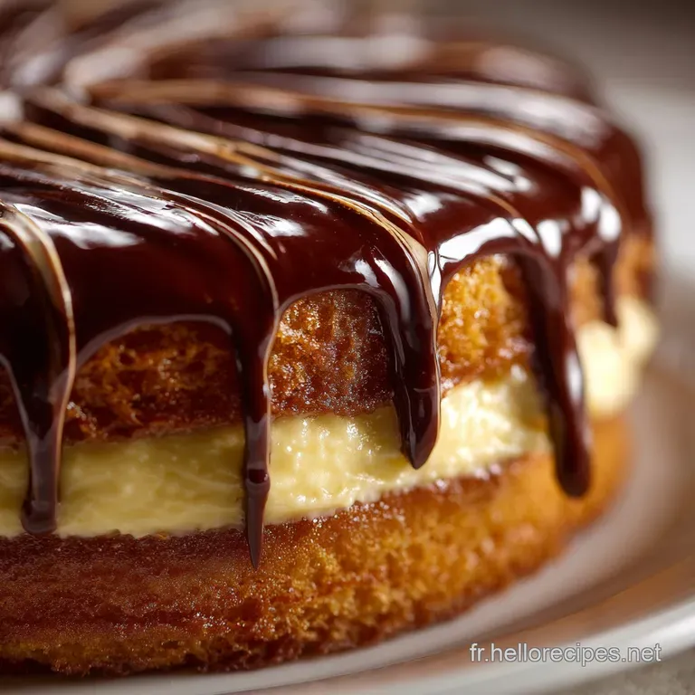 Les Cookies GâteauCrème de Boston Cœur Coulant de Crème Pâtissière