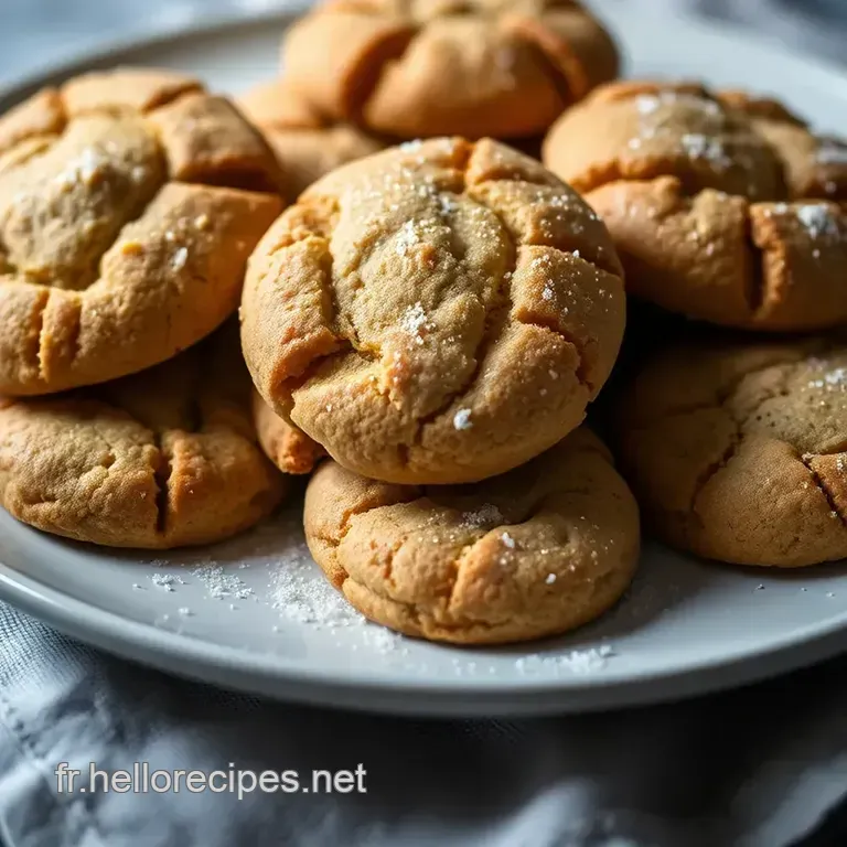 Cookies Moelleux à la Mie Câline – Le Secret d’un Gâteau Biscuits Doré et Fondant presentation
