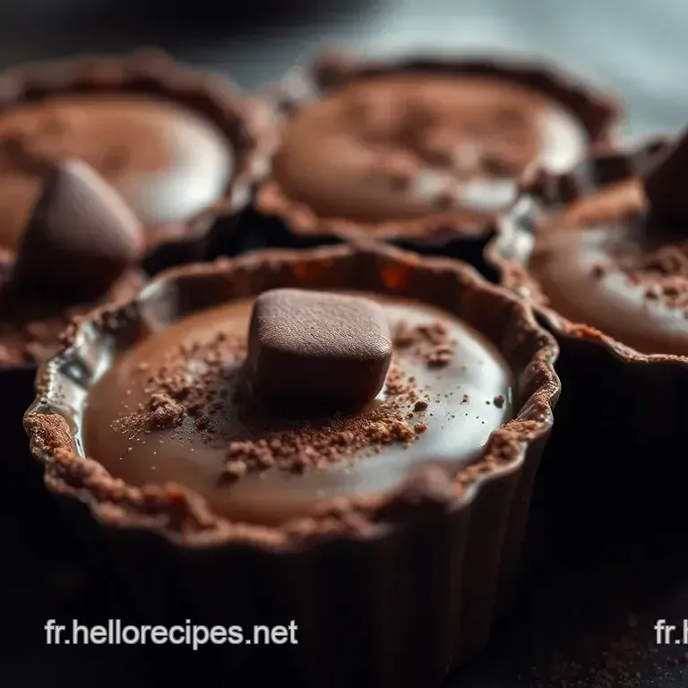 Coques en Chocolat: Un Dessert Élégant et Facile
