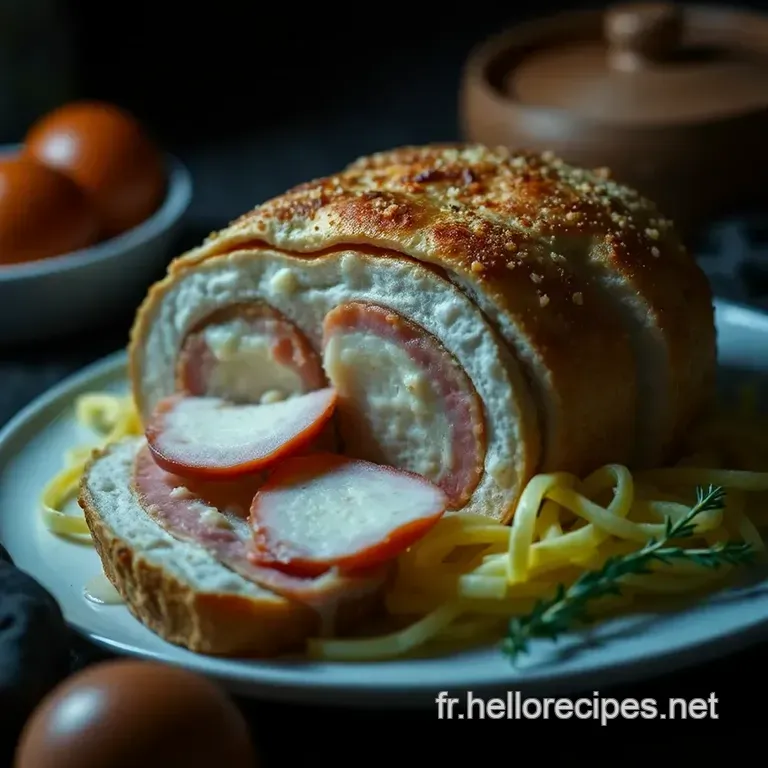 Cordon Bleu Maison : Recette Traditionnelle et Savoureuse presentation