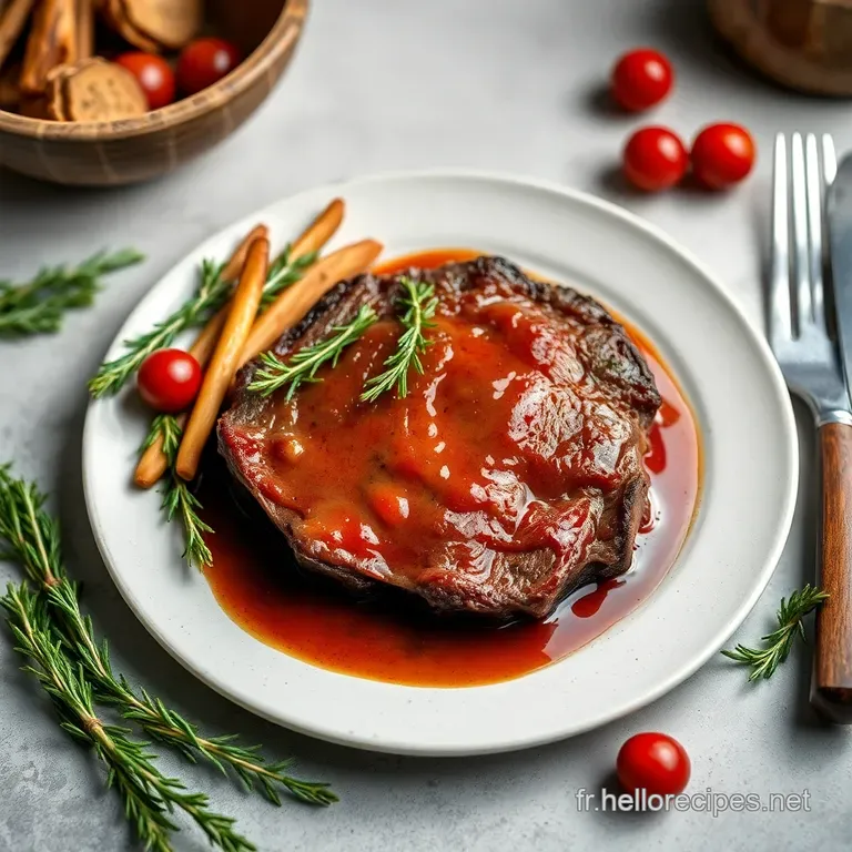 Côte de Boeuf au Four: Simplement Parfaite presentation