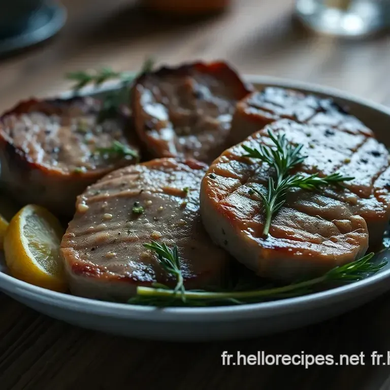 Côte de Veau aux Herbes de Provence