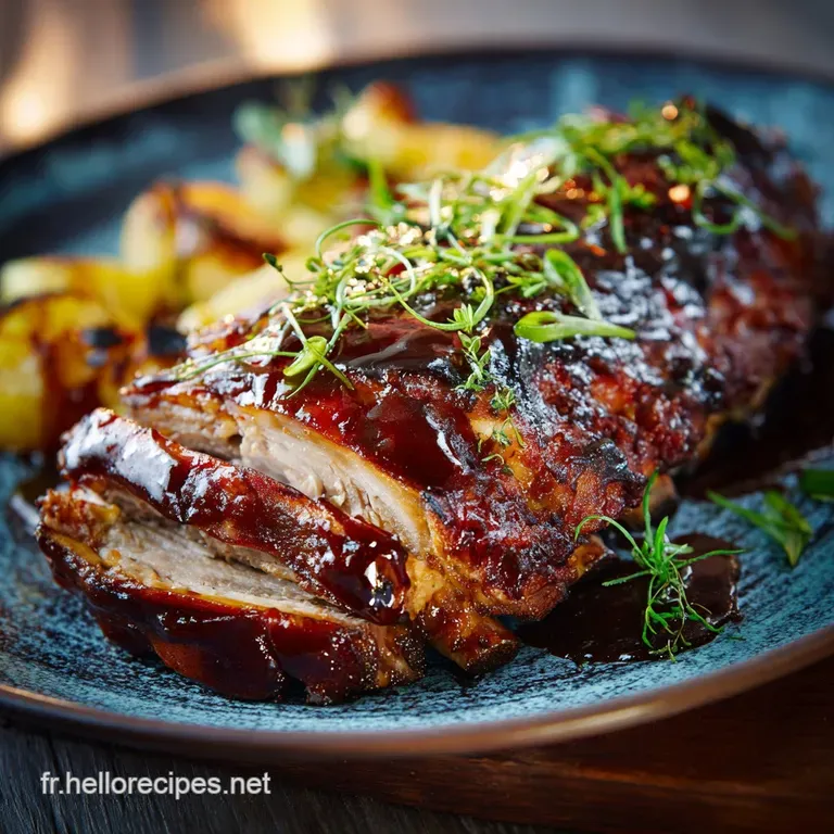 Côtes de Porc Fumé et Laqué à lÉrable Low Slow