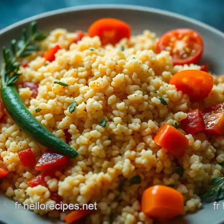 Couscous aux Légumes d' Été : Une Recette Facile et Savoureuse