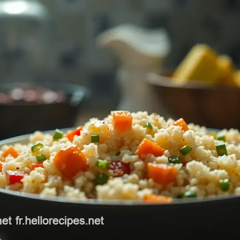 Couscous Bouillon Facile aux Légumes: Ma Recette Ensoleillée!