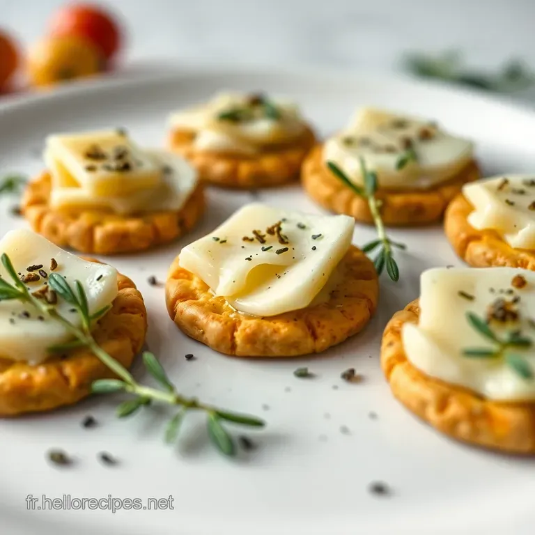Crackers au Parmesan & Herbes de Provence