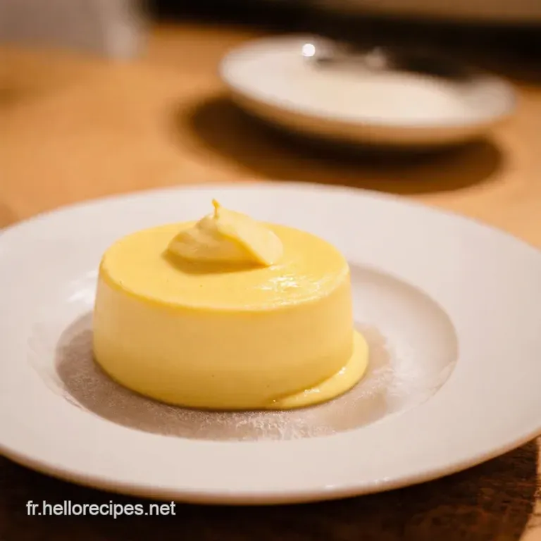 Cr&egrave;me Anglaise Inratable Le Secret Dune Sauce Parfaite presentation