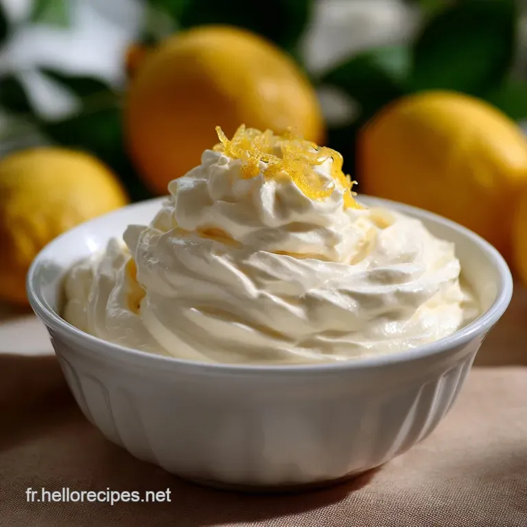 Cr&egrave;me Au Citron : La Perfection Soie Et Soleil presentation
